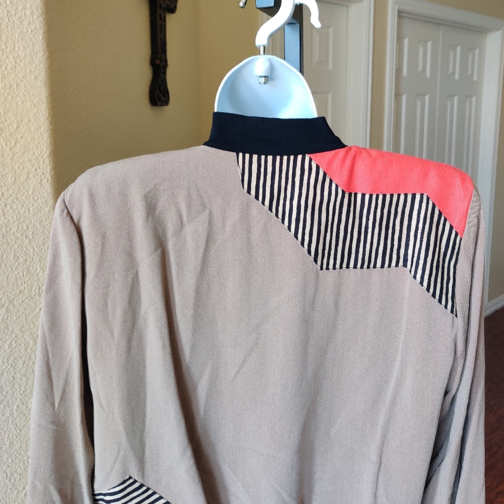 Canvasbacks Vintage Multicolor/Blockblock Blazer/… - image 3